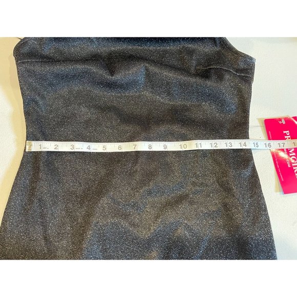 NWT CeciCo Womens Party Mini Dress Sequin Halter Neck Back Hole Black Size Large - Picture 5 of 8